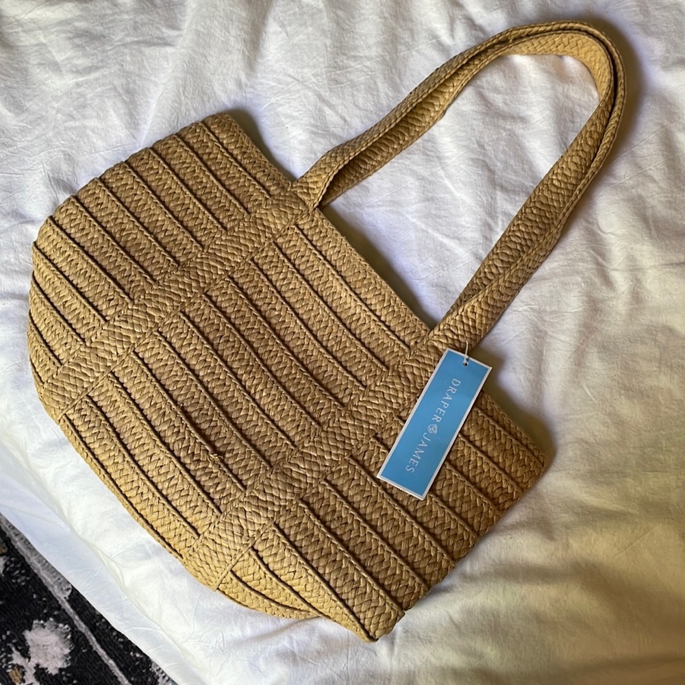 Draper James Everyday Straw Bag
